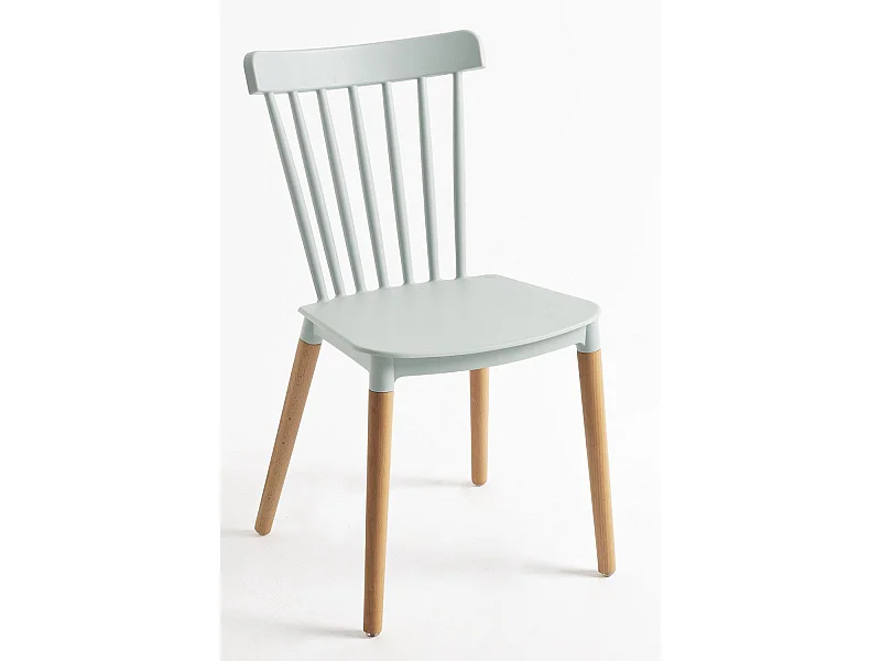 Sillas Comedor - Silla Leka - Celadón