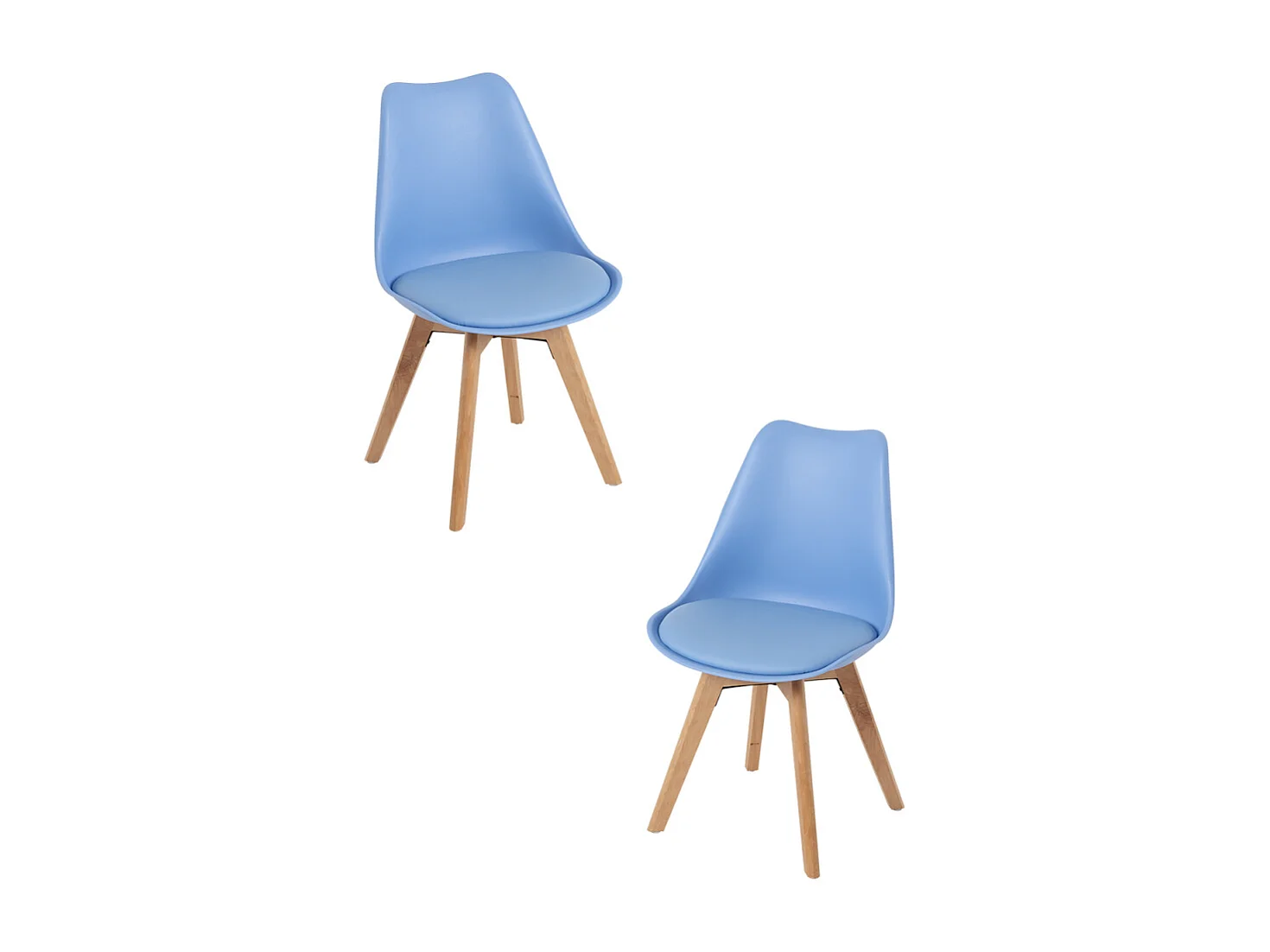 Packs Sillas Comedor - Pack 2 Sillas Synk Basic - Azul claro
