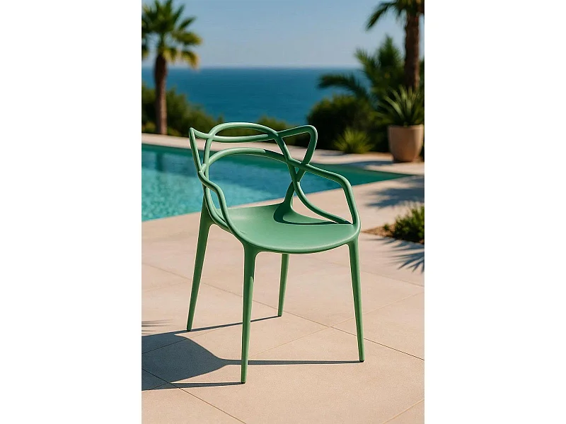 Sillas Comedor - Silla Korme - Celadón