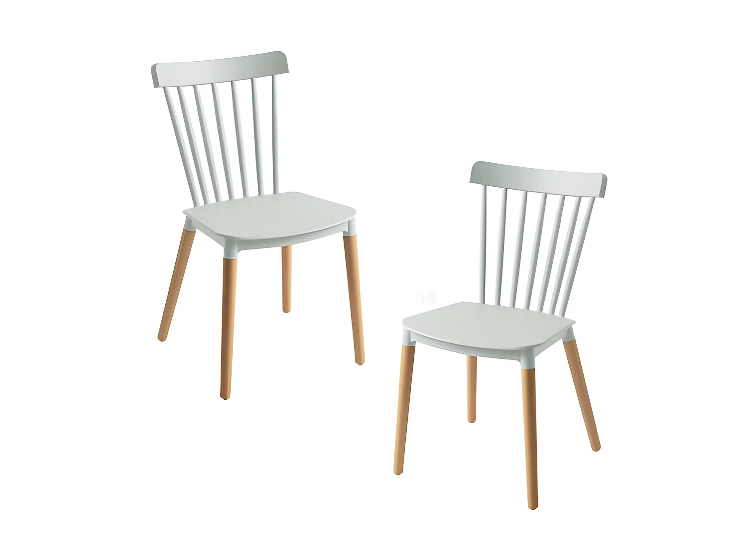 Packs Sillas Comedor - Pack 2 Sillas Leka - Celadón