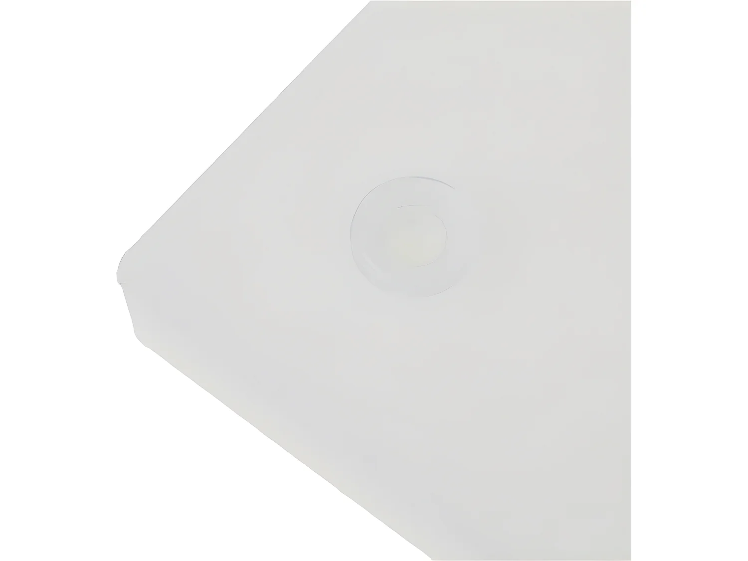 Metaltex - Tabla de cocina, Polietileno, Blanco, 38 x 28 x 2 cm