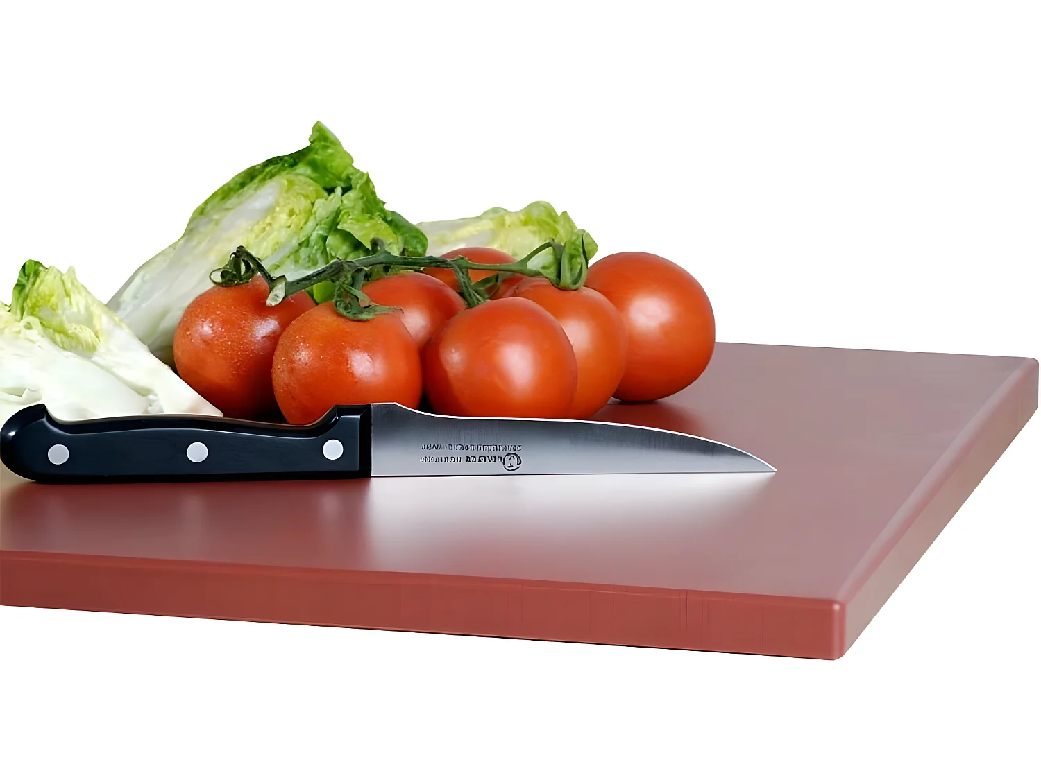 Metaltex - Tabla de cocina, Polietileno, Marrón, 38 x 28 x 2 cm