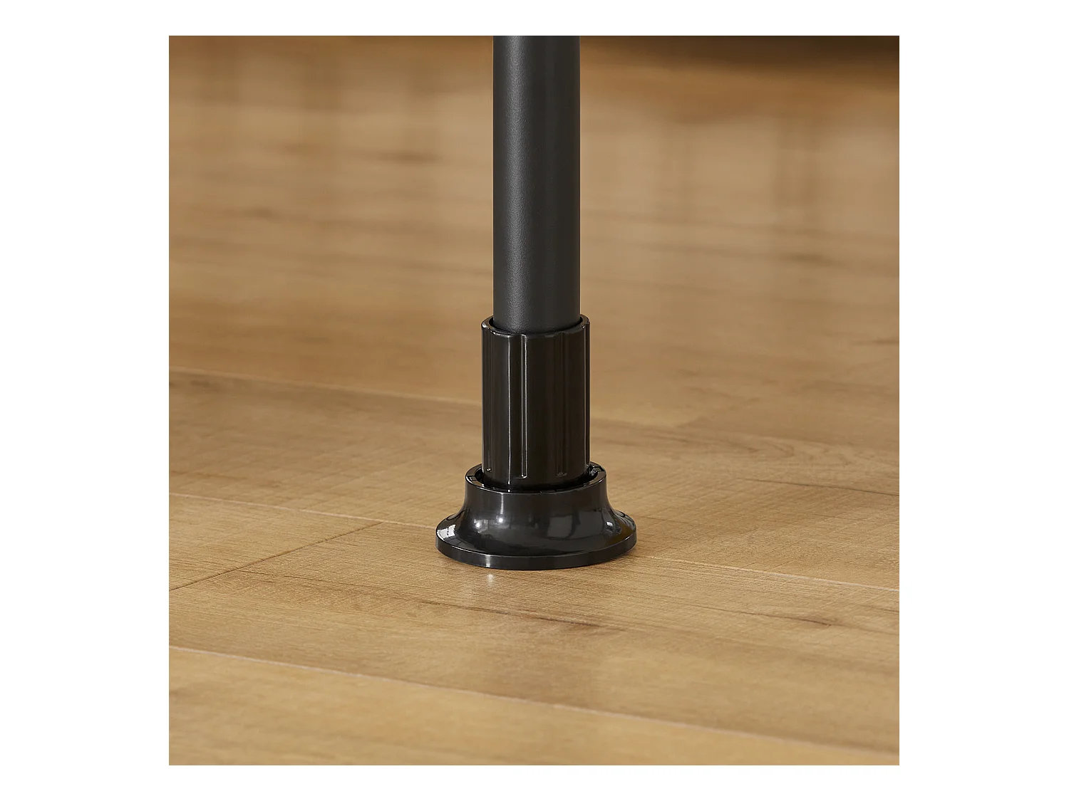 Teleskop Garderoben System KLS03-SCH 226 x 285 x 3 cm Schwarz