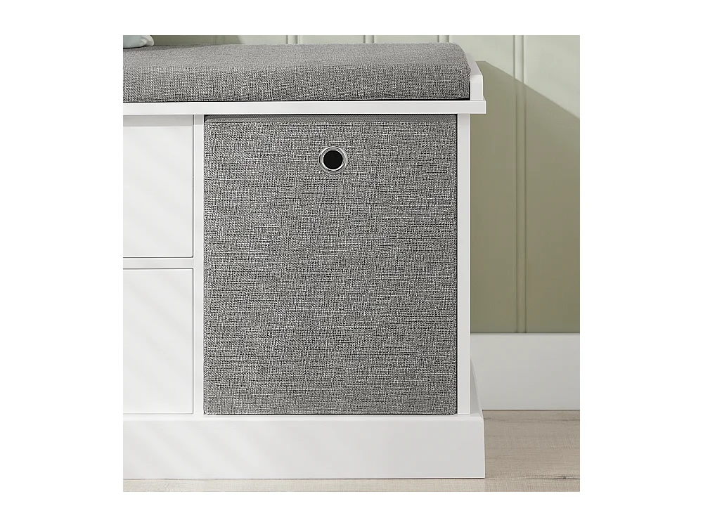 Ławka na buty z siedziskiem i szufladami  FSR66-HG