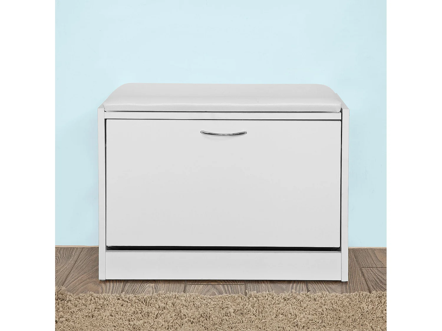 SoBuy FSR16-W Schoenenrek | Wit | MDF | 60 x 30 x 48