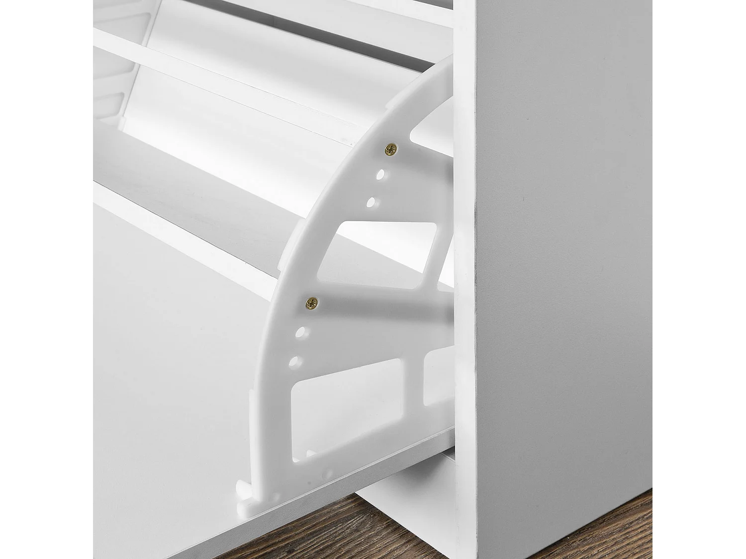 SoBuy FSR16-W Schoenenrek | Wit | MDF | 60 x 30 x 48