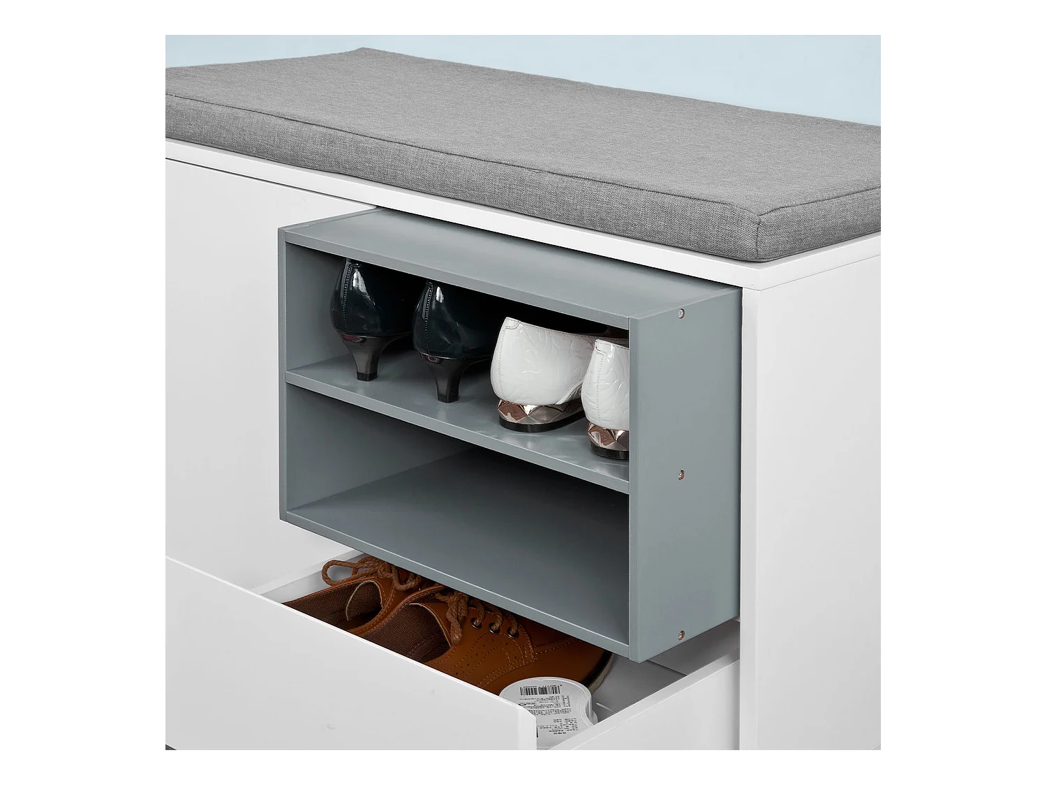 Ławka na buty z siedziskiem FSR37-W