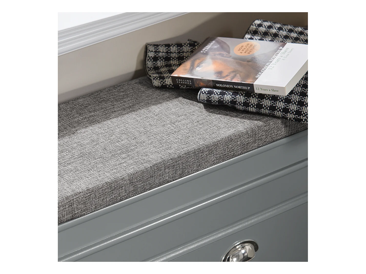 Ławka na buty z siedziskiem FSR82-L-HG