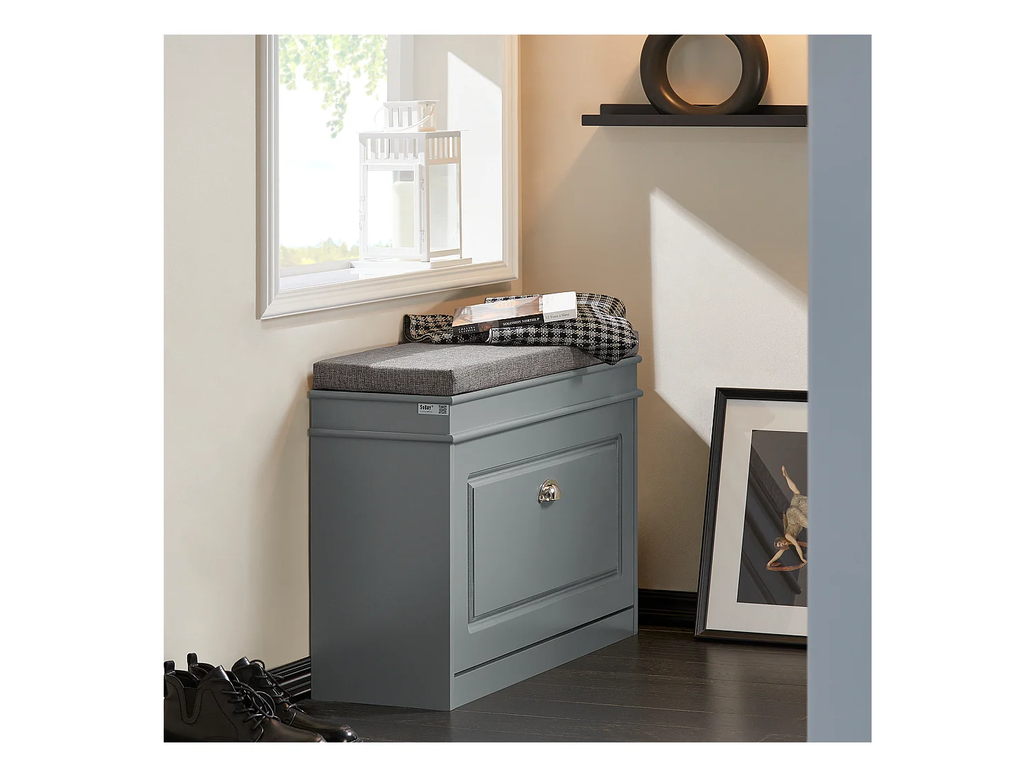 Ławka na buty z siedziskiem FSR82-L-HG