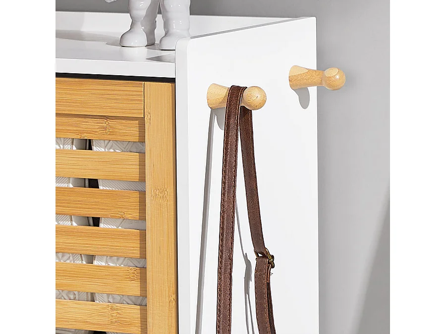 Meuble de Rangement à Chaussures Armoire à Chaussures Meuble d'entrée, FSR108-WN