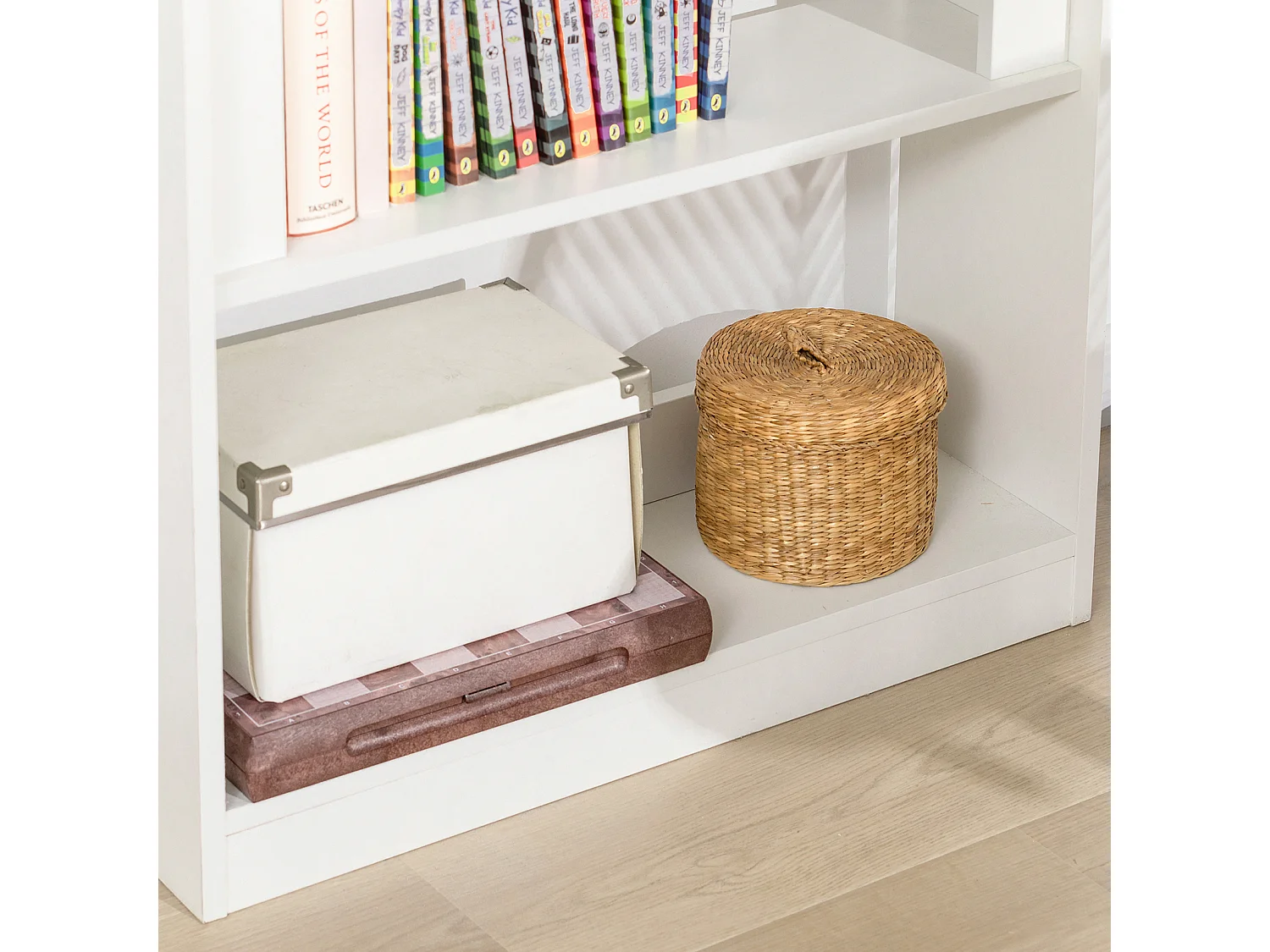 Meuble à chaussures Armoire à Chaussures Commode à Chaussures 2 abattants Meuble d'entrée, FSR87-K-W