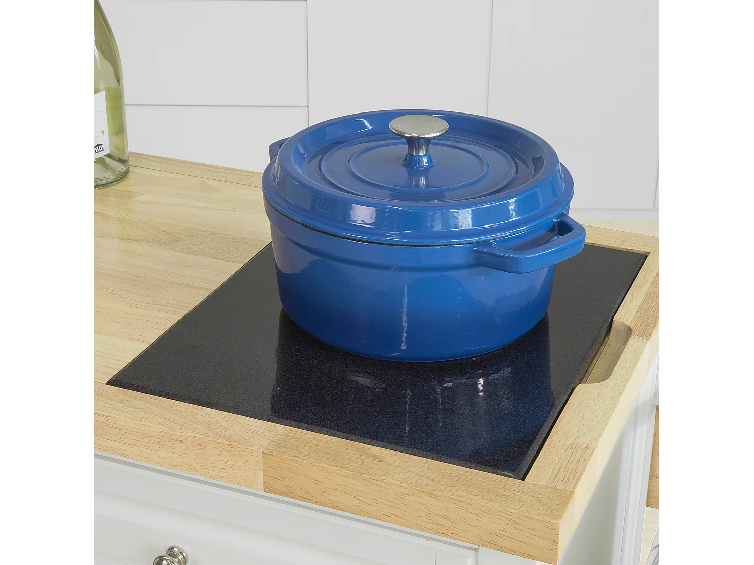 Desserte sur roulettes Meuble de Cuisine de Service Roulant, FKW84-WN