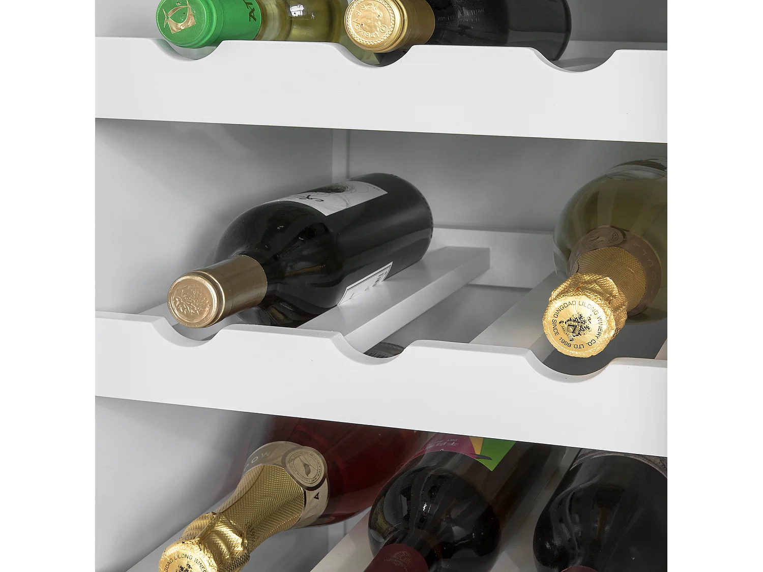 Meuble de Cuisine de Service Roulant Desserte de Cuisine - Plans de Travail en Acier INOX, FKW94-W