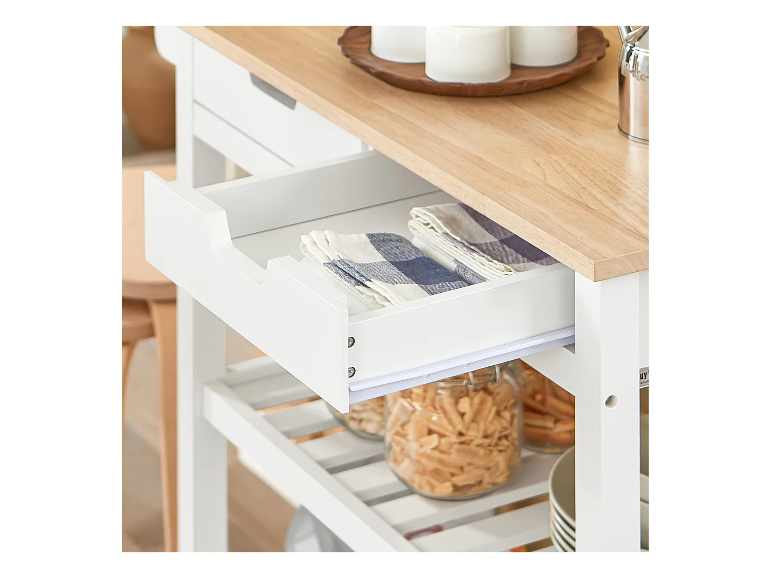 Kredens na kółkach, Wózek kuchenny FKW68-WN