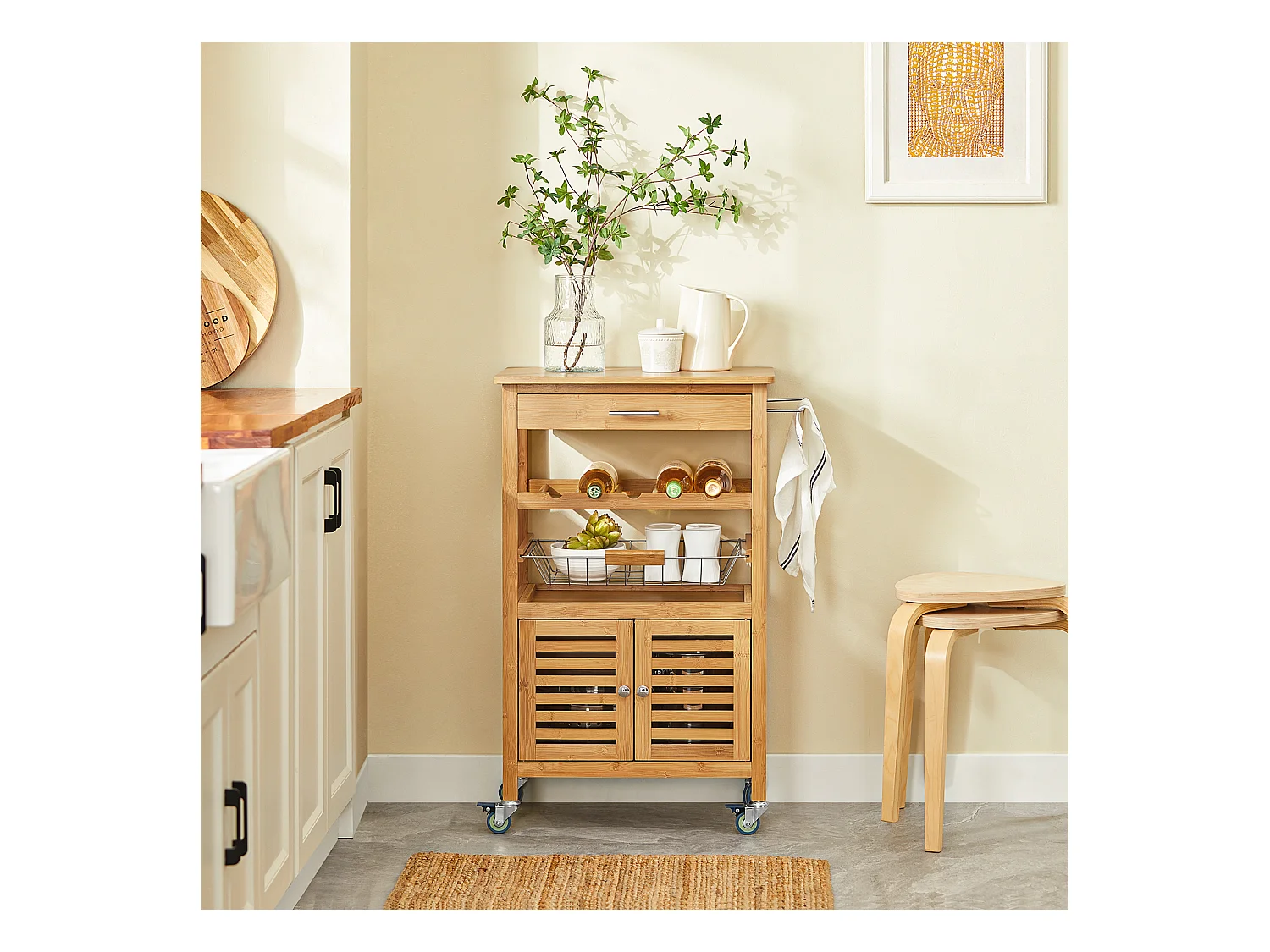 Wózek kuchenny do serwowania FKW53-N