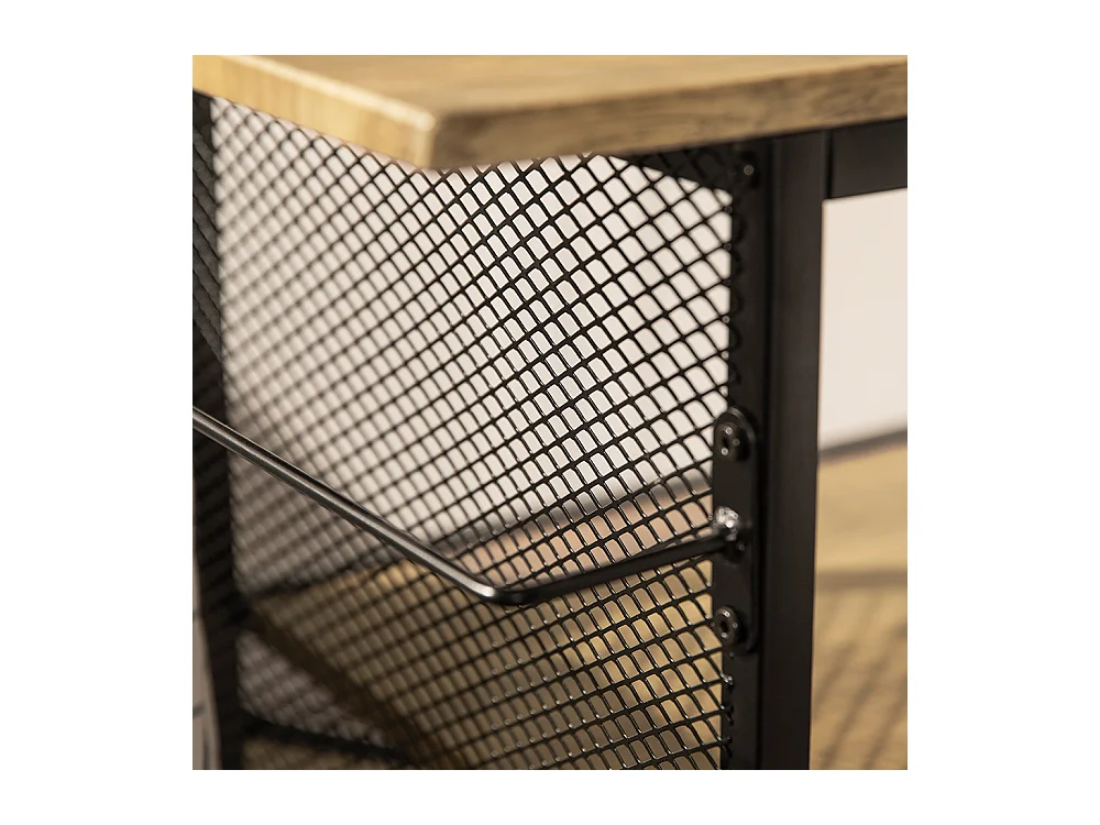 Servierwagen SVW05-N 80x 80 x 40 cm Natur