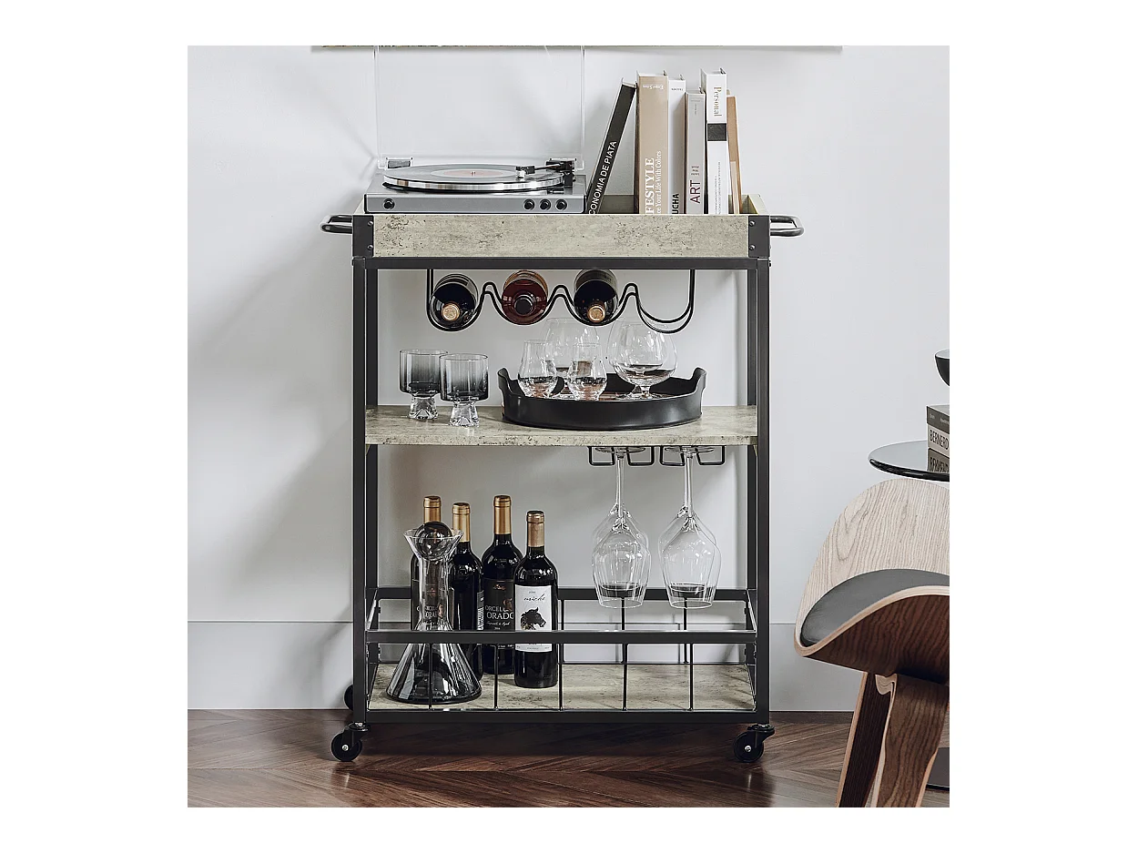 Wózek serwisowy z wyjmowaną tacą FKW56-HG