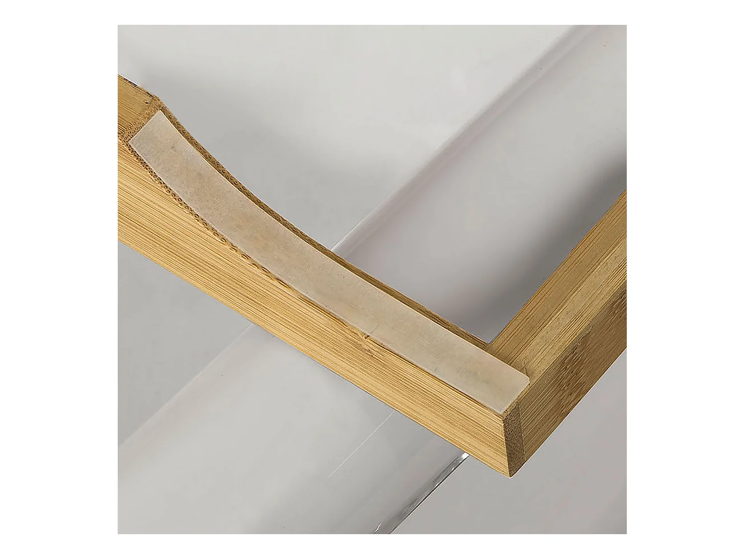 Pont de Baignoire Extensible Serviteur de baignoire en Bambou Support, FRG207-N