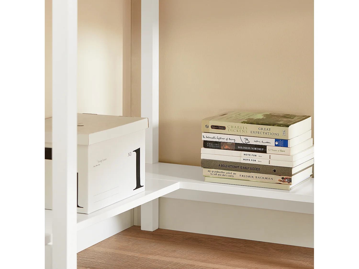 Table Bureau d'Angle Bureau informatique Secrétaire avec Tiroir Meuble Bas d'Entrée, FWT31-W