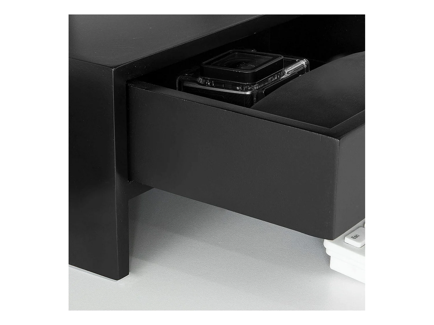 SoBuy BBF02-Sch Monitorstandaard Computerstandaard Bureau-organizer