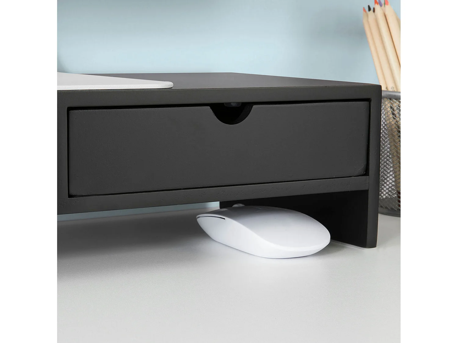 Réhausseur d'écran Support de Moniteur écran Ergonomique Support, BBF02-Sch