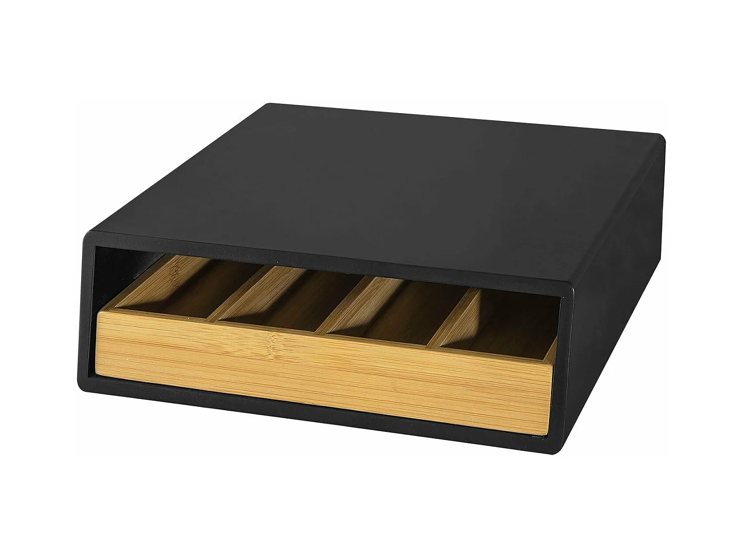 SoBuy FRG280-Sch Capsulehouder voor koffie - Koffiecapsule Houder - Zwart - Ladekast - Nespresso