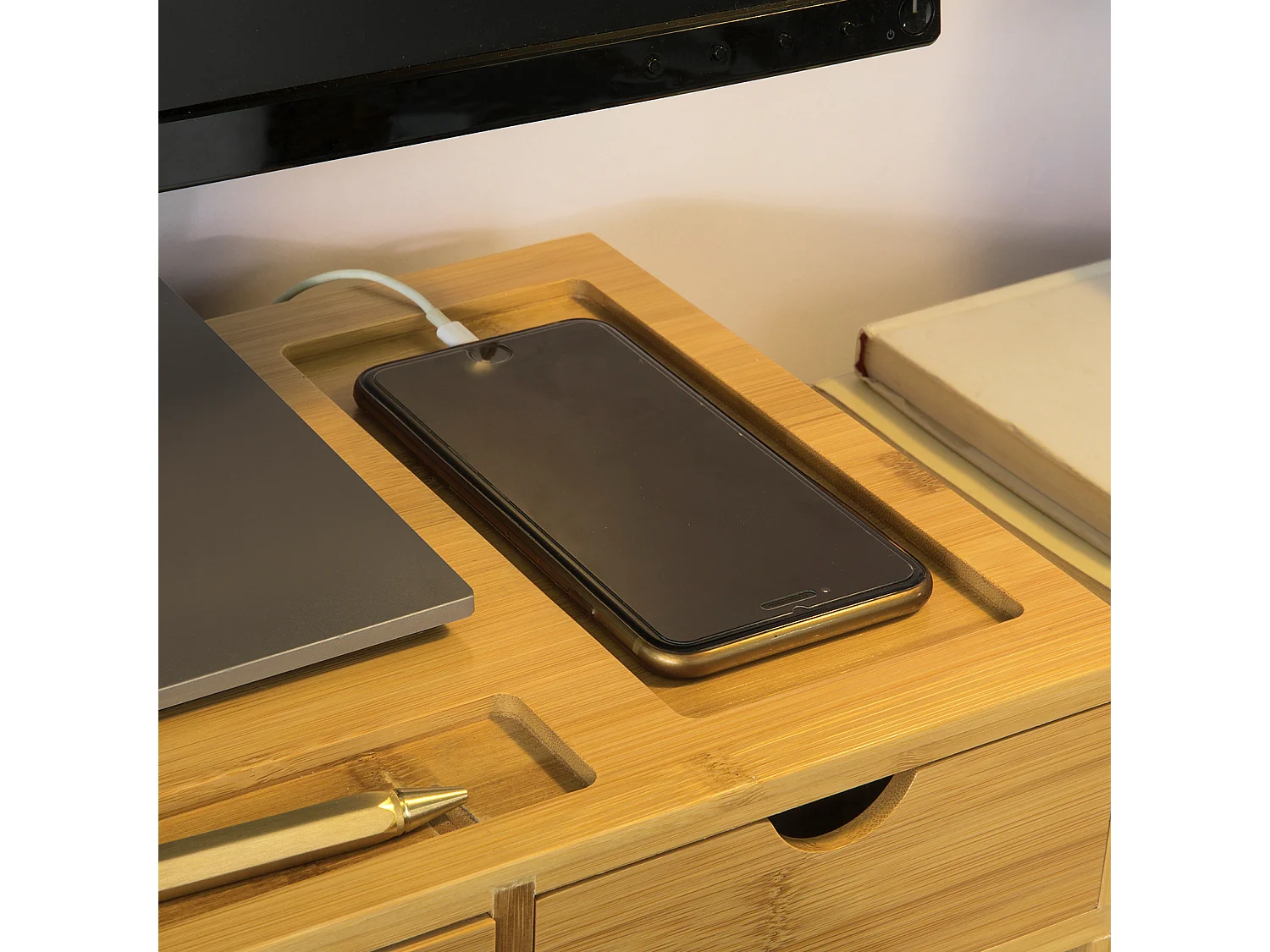 Support de Moniteur Écran Ergonomique Support pour Écran d'ordinateur Universal, BBF03-N