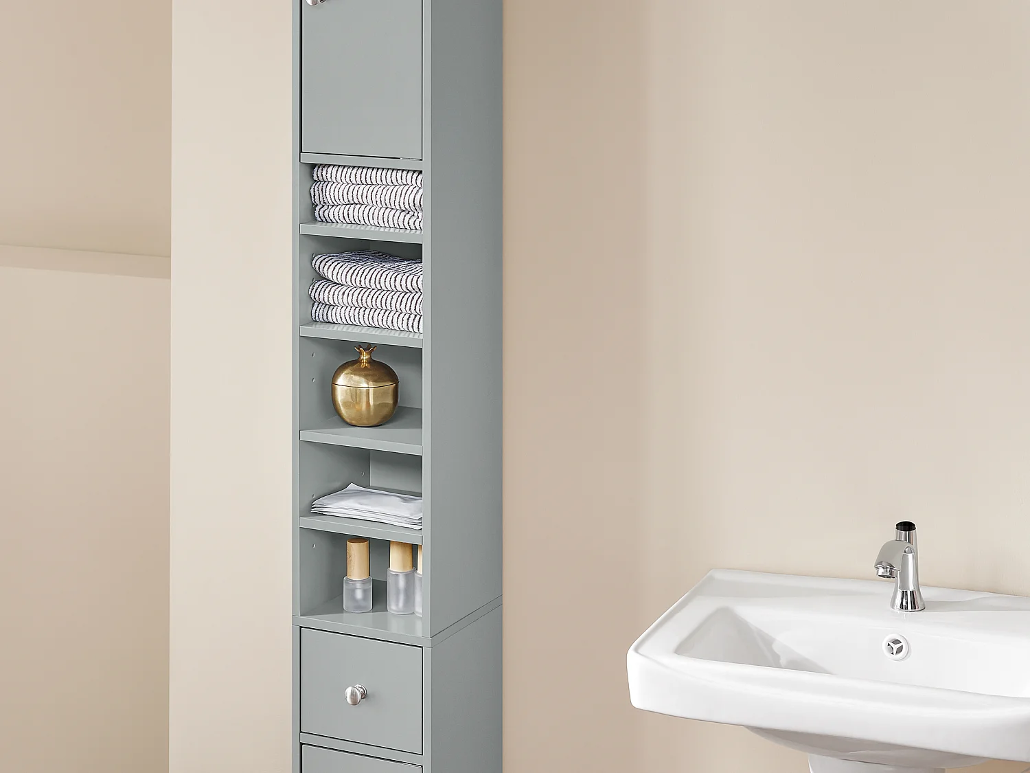 Table de Bar, Table Haute, Table à Manger, Table avec Supports pour Verres et Bouteilles, FWT97-PF