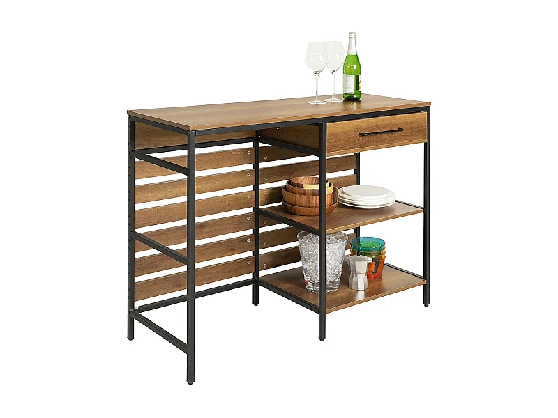 Table de Cuisine Meuble de Rangement Cuisine Comptoir de Cuisine, FSB71-PF