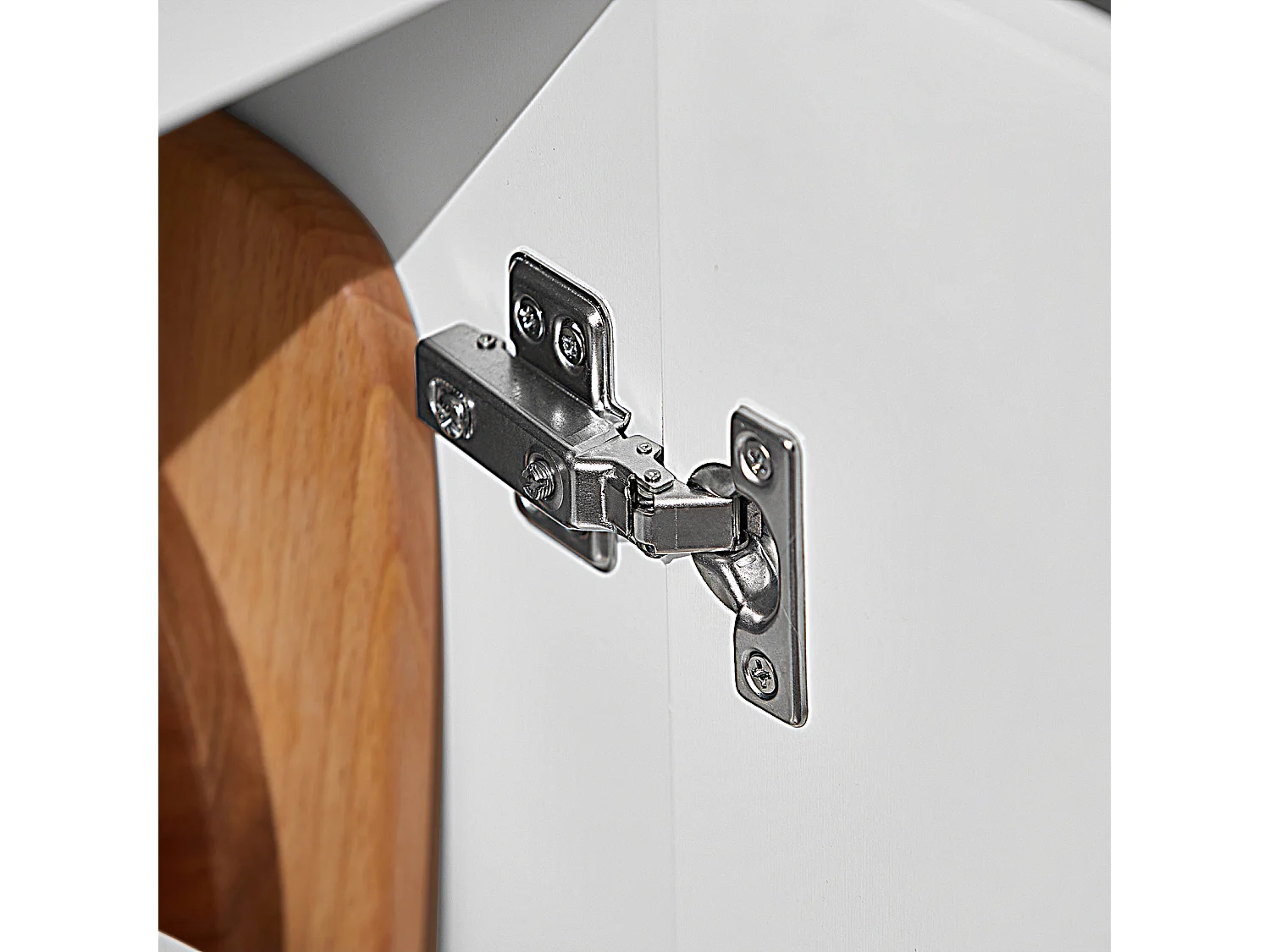 Buffet sur roulettes Commode de Cuisine Armoire de Cuisine Multi-Rangement, FSB57-W