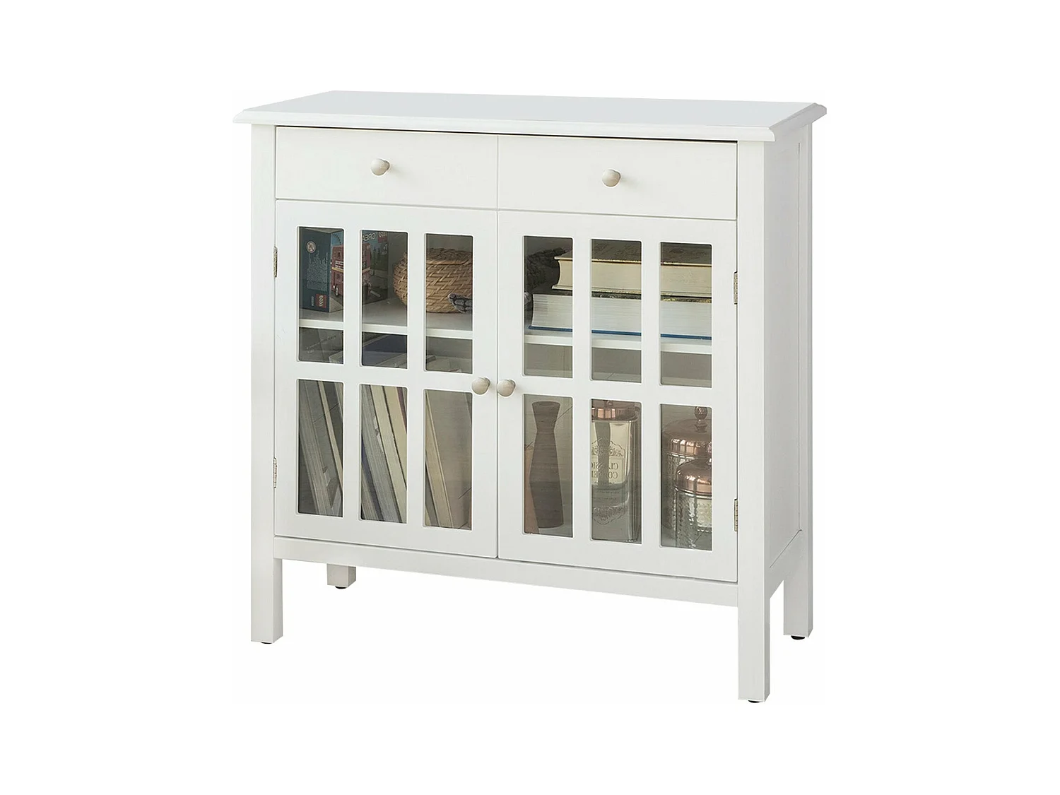 Buffet Commode Meuble de Rangement Armoire de Rangement, FSB23-W