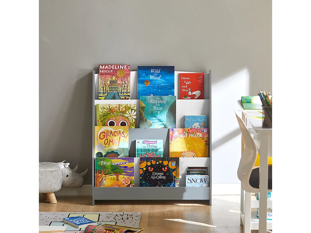 SoBuy armário de criança, armário de livros infantis, armário infantil KMB32-HG