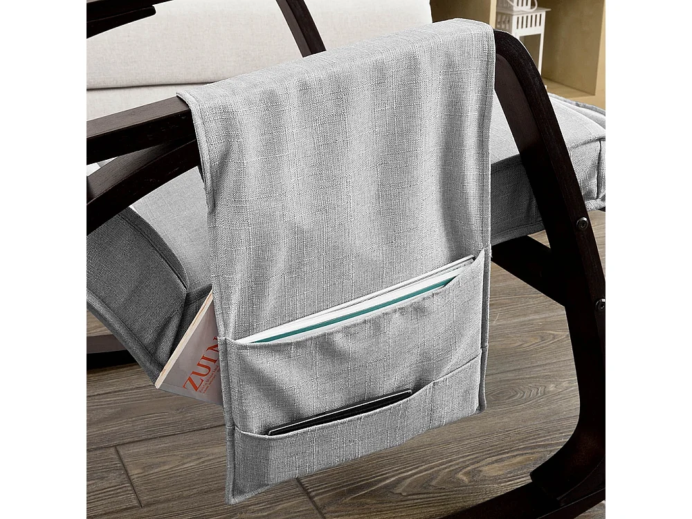 Eponge plus épais!! Fauteuil à bascule berçante relax avec pochette latérale amovible,  FST20-HG