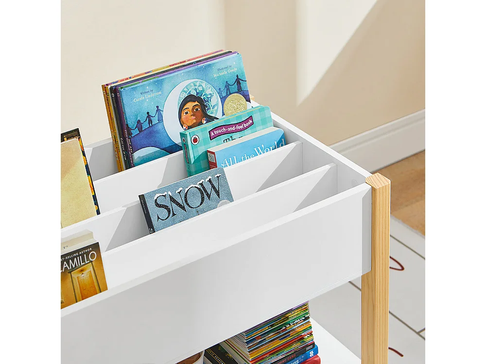 SoBuy armário de criança, armário de livros infantis, armário infantil KMB35-W