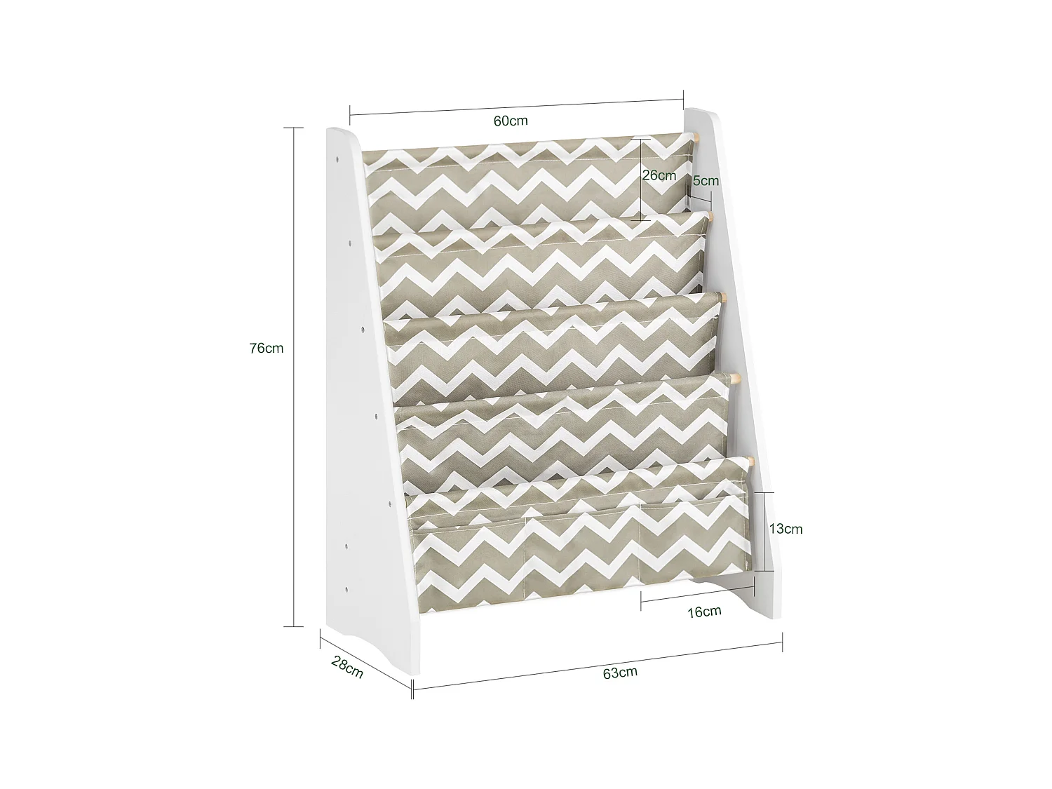 Regał na książki dla dzieci KMB50-HG