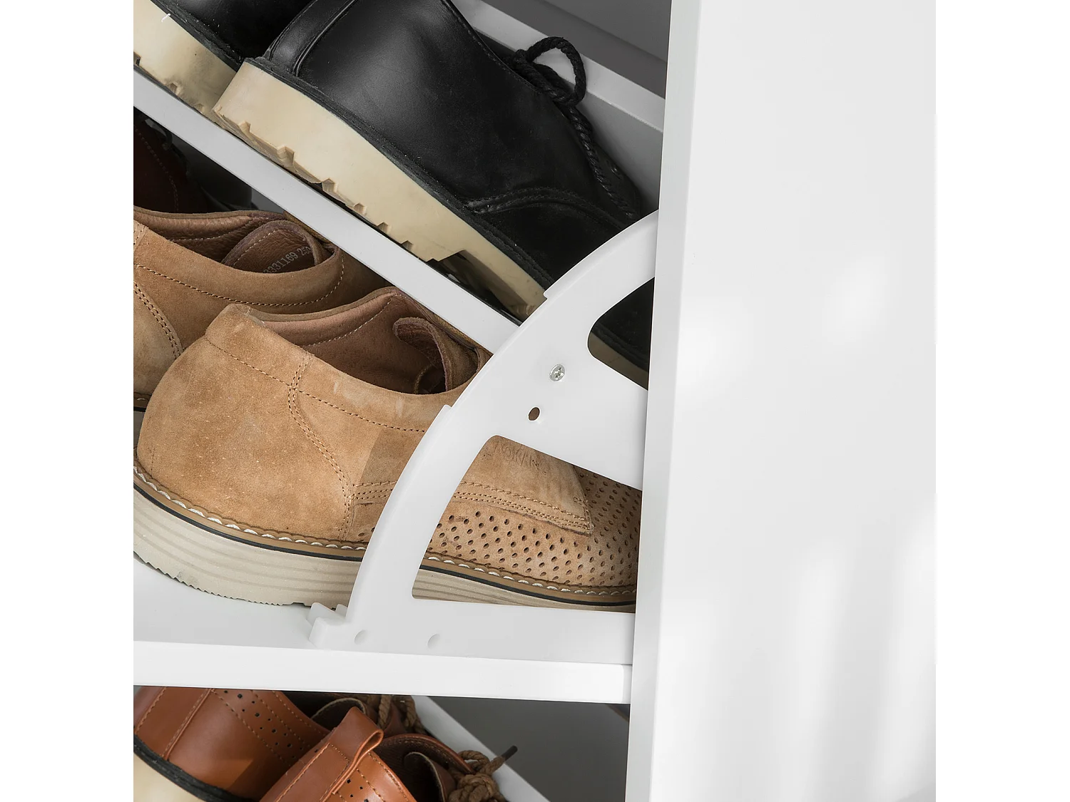 SoBuy Libreria montessoriana per Bambini Scaffale portagiochi Portariviste 3 scaffali+2 cestini KMB27-W