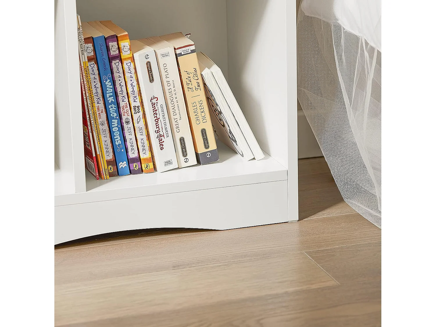 SoBuy armário de criança, armário de livros infantis, armário infantil KMB57-W