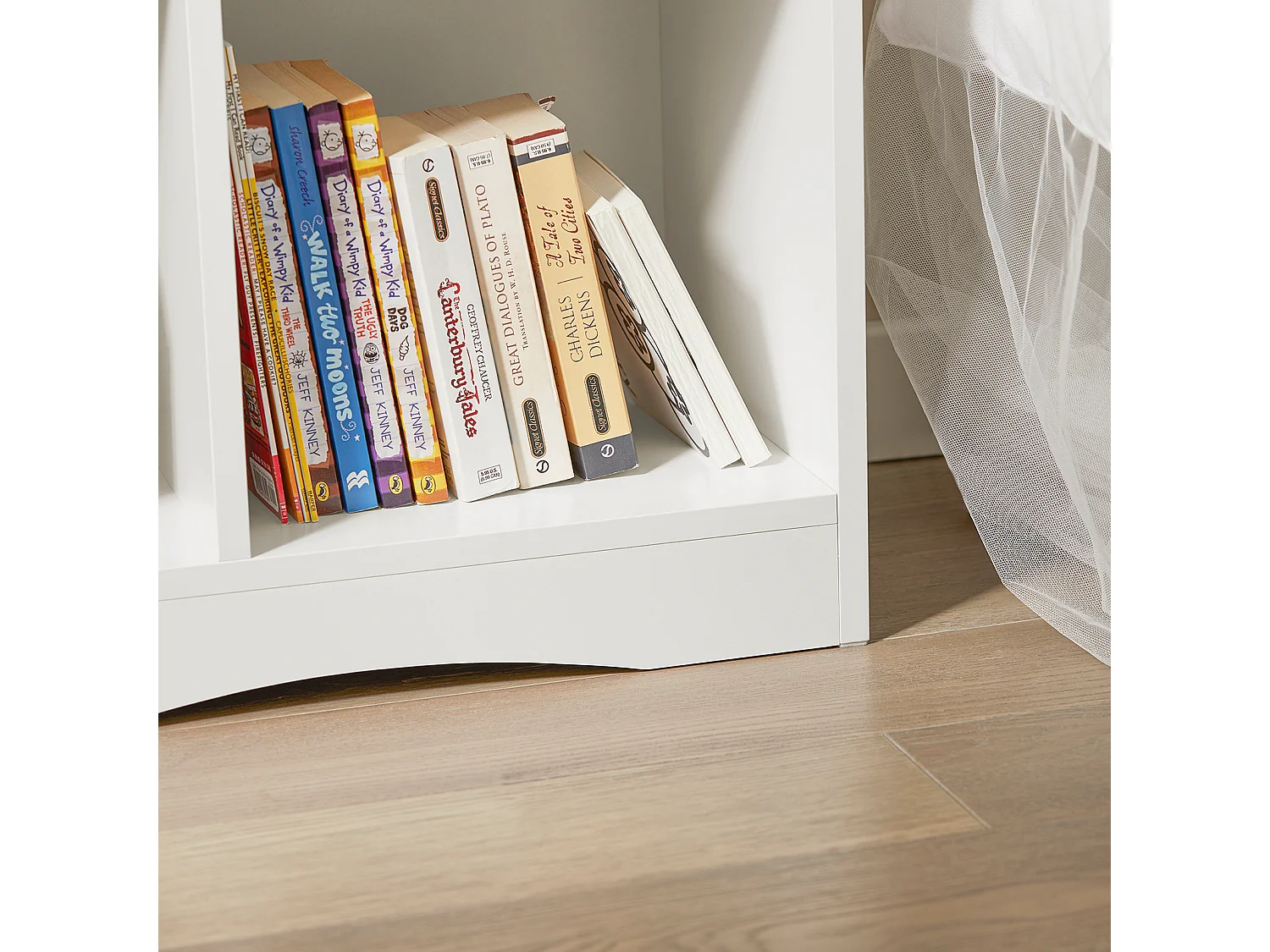 SoBuy armário de criança, armário de livros infantis, armário infantil KMB57-W