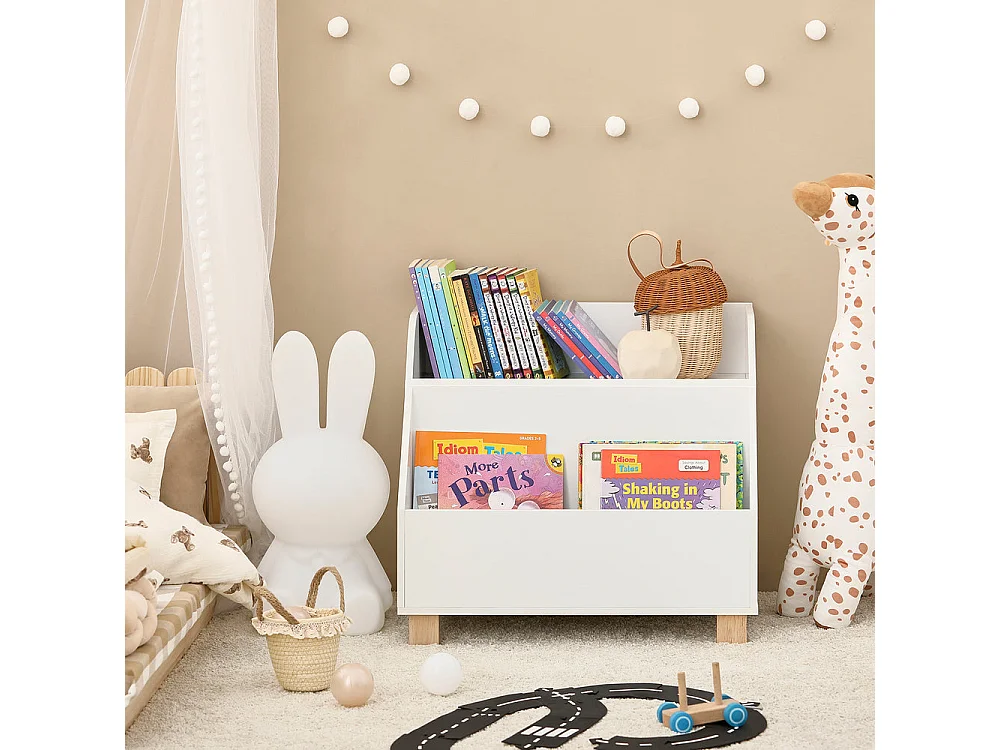 SoBuy armário de criança, armário de livros infantis, armário infantil KMB54-W