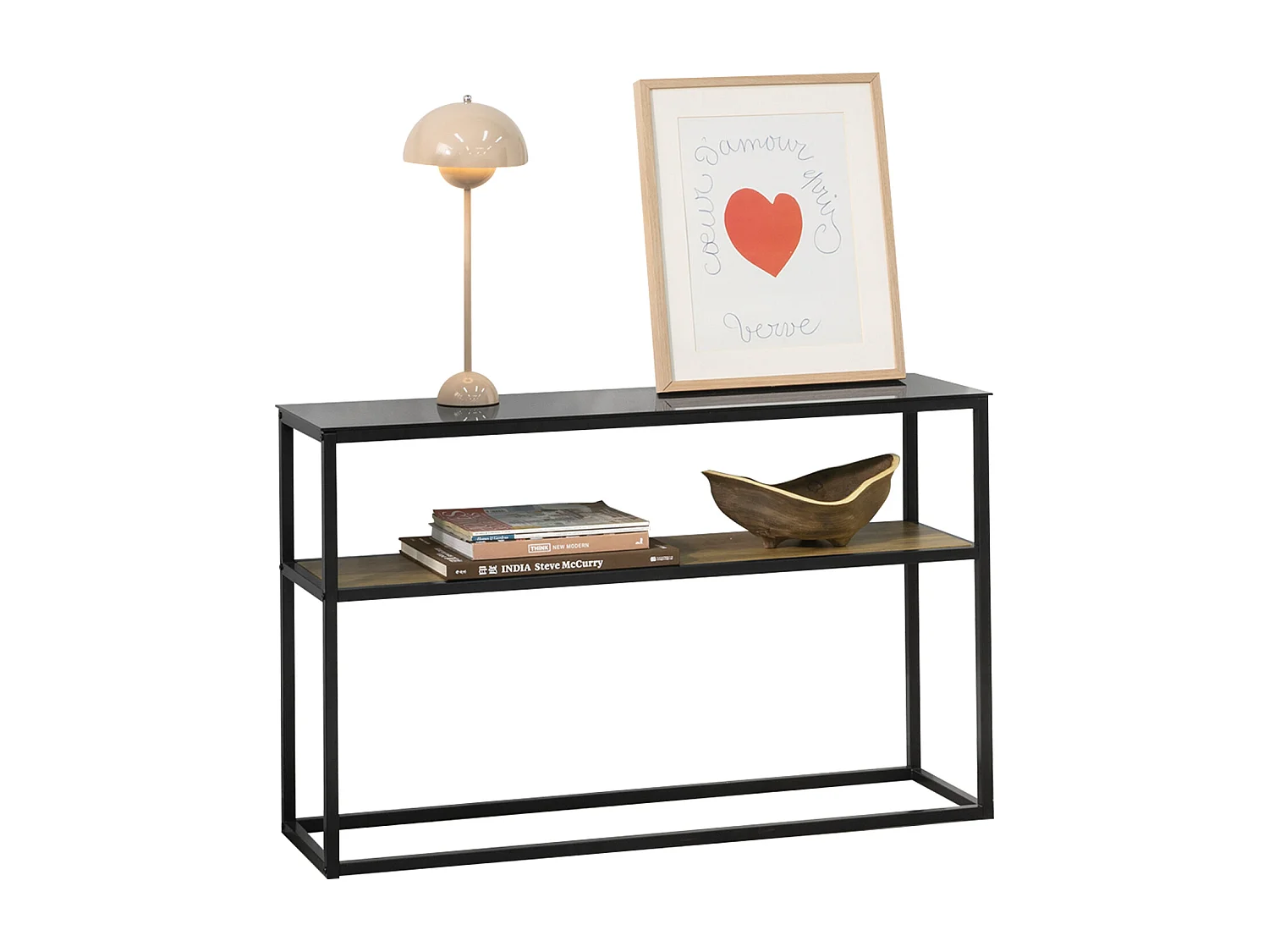 SoBuy Complexo de console, consola, Consola de entrada FSB43-SCH