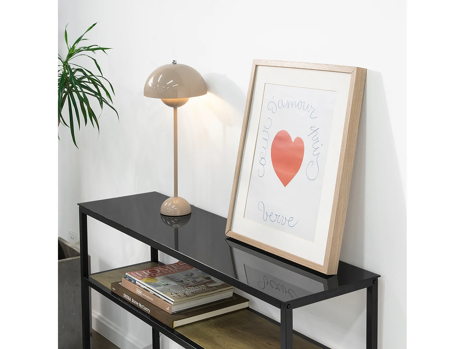 SoBuy Complexo de console, consola, Consola de entrada FSB43-SCH