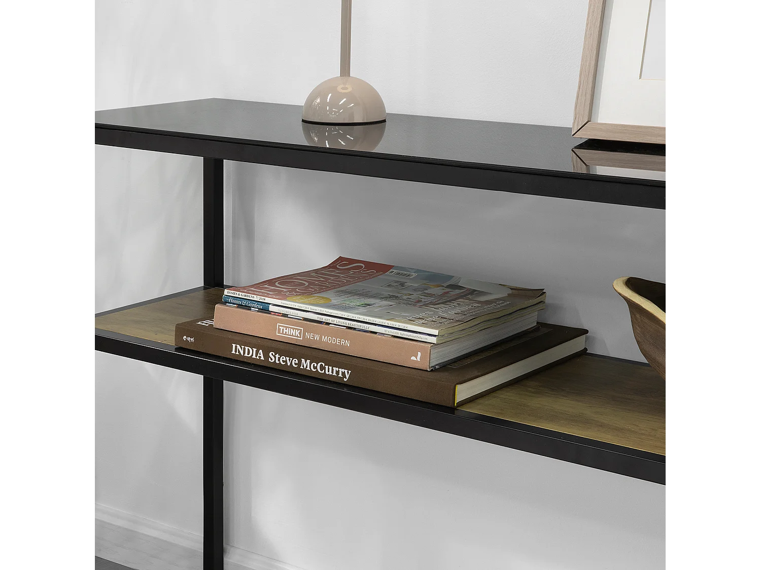 SoBuy Complexo de console, consola, Consola de entrada FSB43-SCH