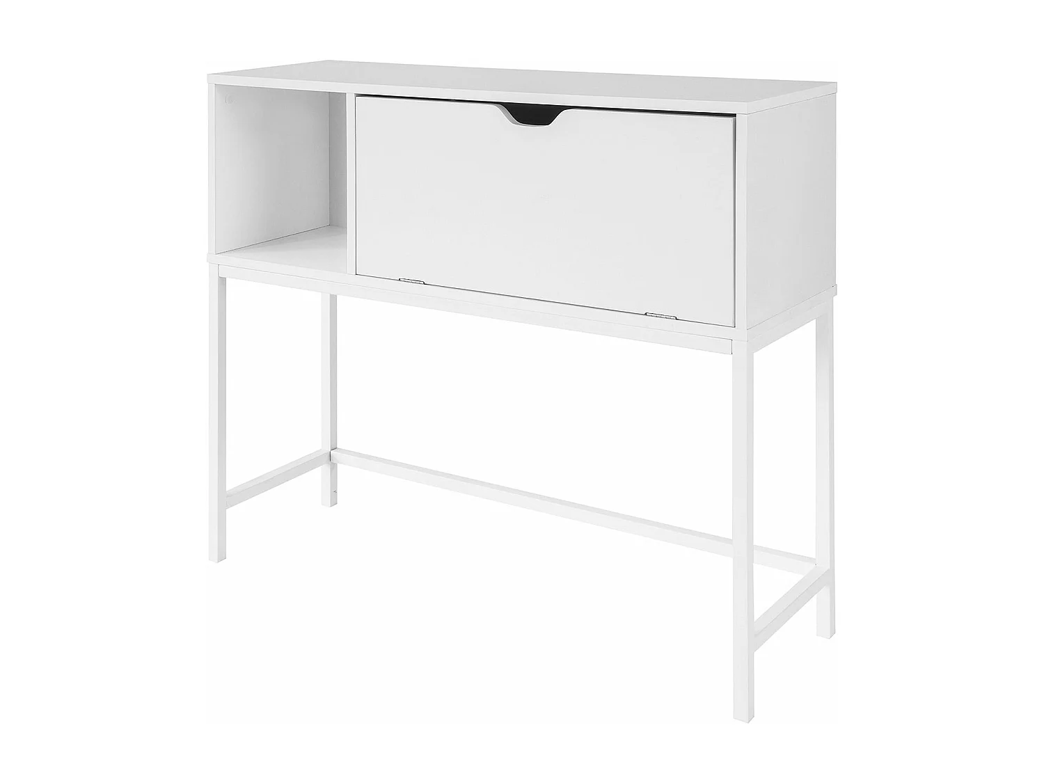 Table Console Table d'appoint Table d'Entrée Bureau Informatique pour Ordinateur, FSB21-W
