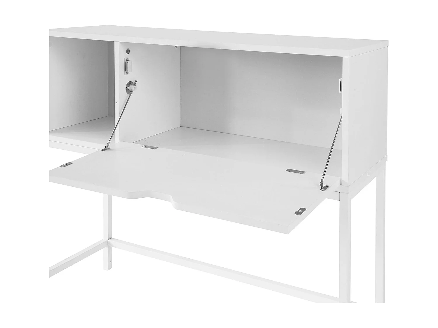Table Console Table d'appoint Table d'Entrée Bureau Informatique pour Ordinateur, FSB21-W