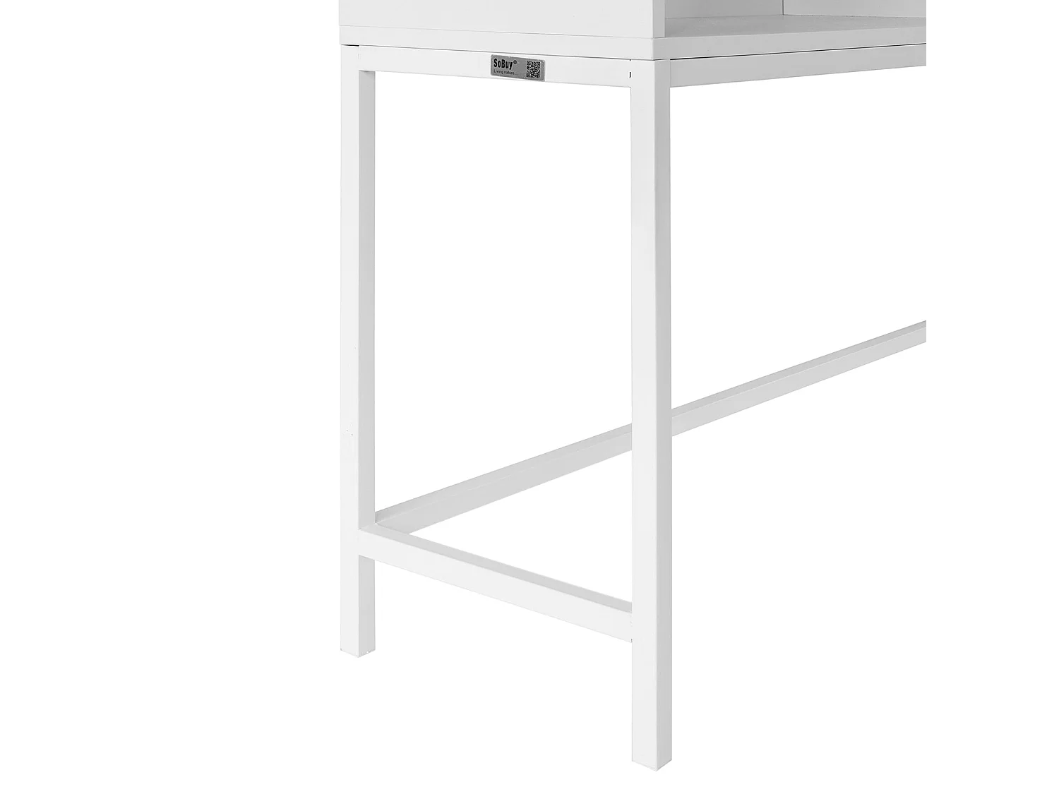 Table Console Table d'appoint Table d'Entrée Bureau Informatique pour Ordinateur, FSB21-W