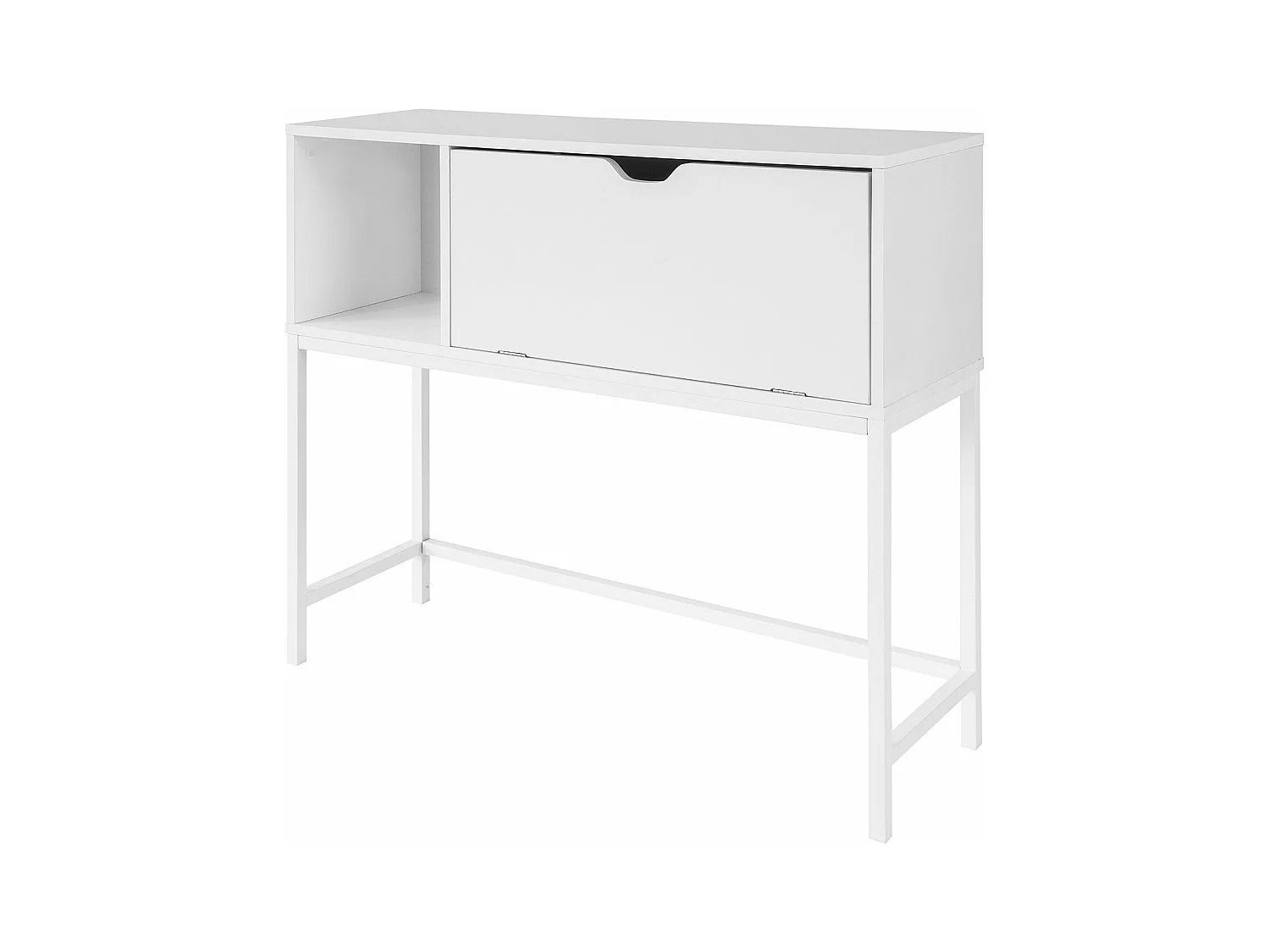 Table Console Table d'appoint Table d'Entrée Bureau Informatique pour Ordinateur, FSB21-W