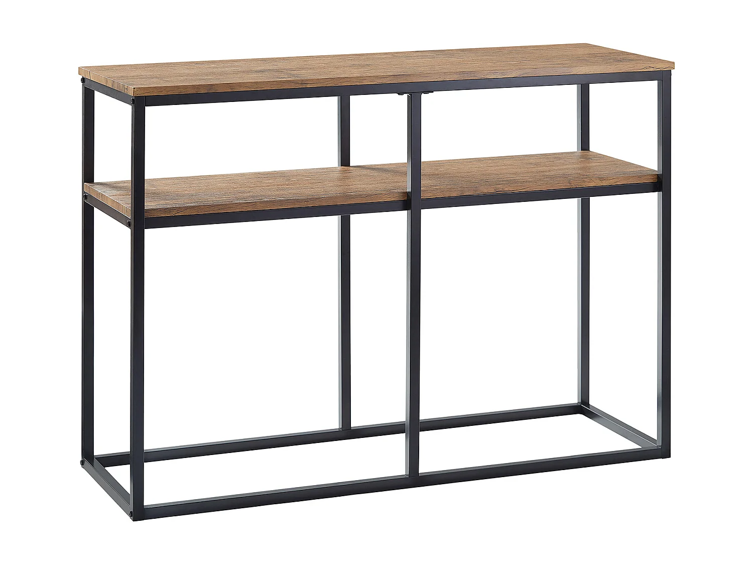 Table Console Bout de Canapé Table d'Appoint Buffet avec 2 étagères de rangement, FSB42-Q