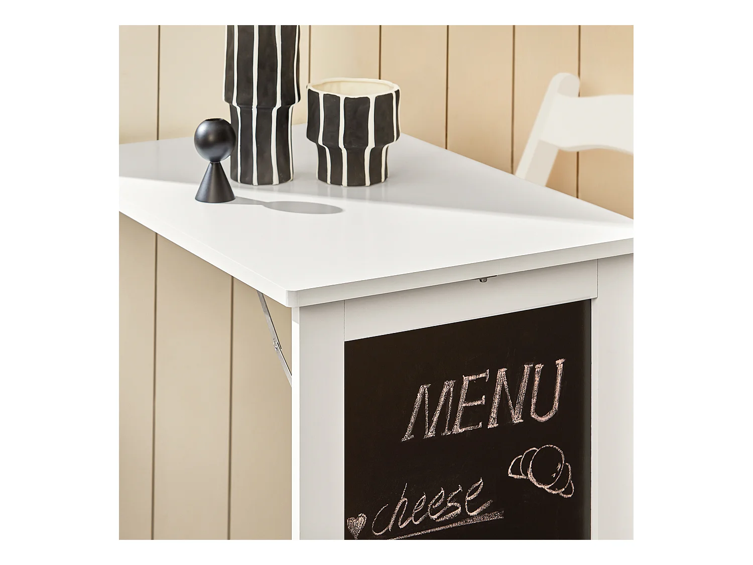 Składany stół wiszący z półkami FWT20-W