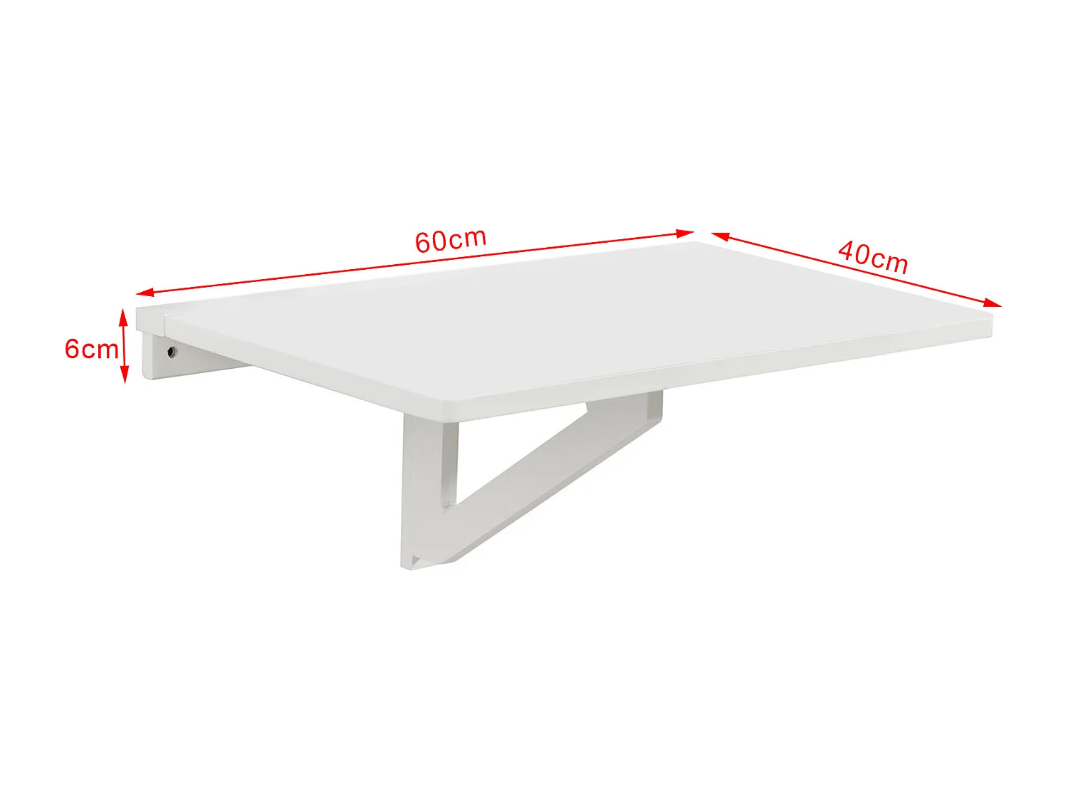 Składany stolik na ścianę FWT03-W