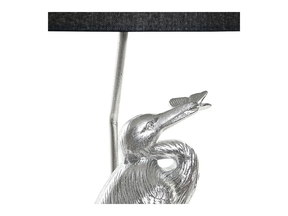 Lampe Héron en résine 74 cm